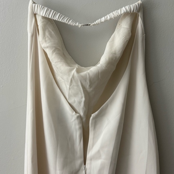 Reformation Nino Dress in Fior Di Latte Strapless Women’s Size 8 - Picture 7 of 12